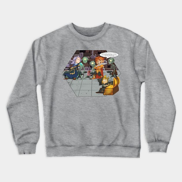 Fight... then Treasure Crewneck Sweatshirt by masciajames